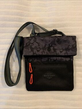 Sherpani Black & Charcoal Camo “Dream Camo” Crossbody Messenger